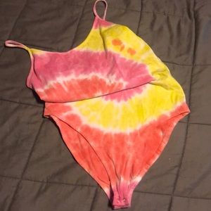 Tie-dye bodysuit